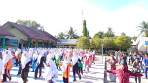 Kagiatan Senam Bugar MAN 5 Bireuen